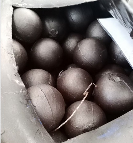 Esfera de ferro fundido para moagem de cimento