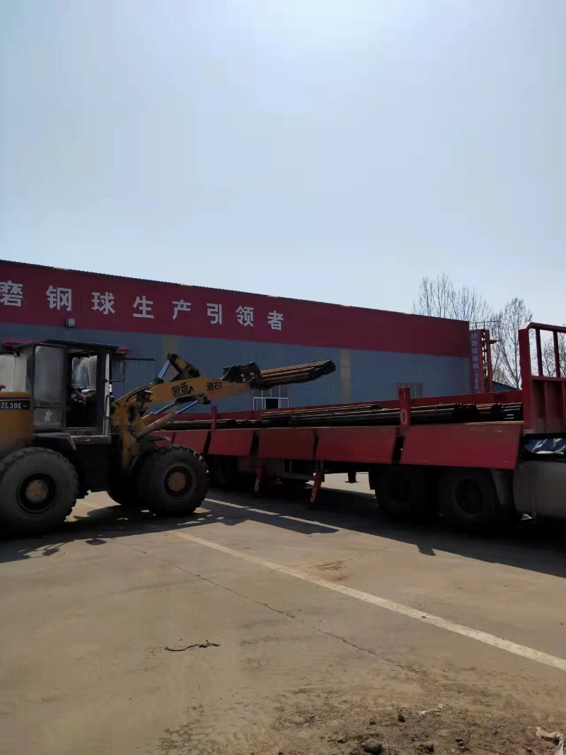 Varas de aço moedoras