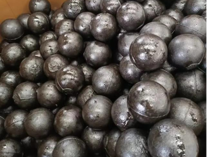 Uso de bola de metal