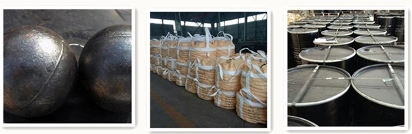 Bolas de fundição com alto cromo